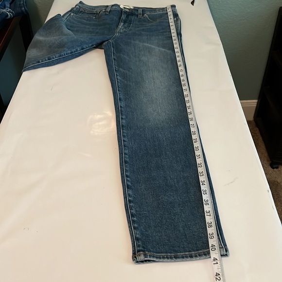 Madewell Mid Rise Stovepipe NWT Size 28T - Picture 9 of 16